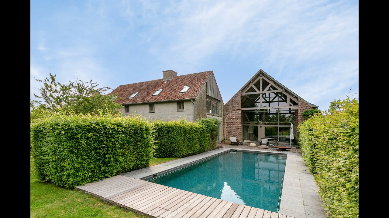 Exclusieve hoeve met zwembad in Herne