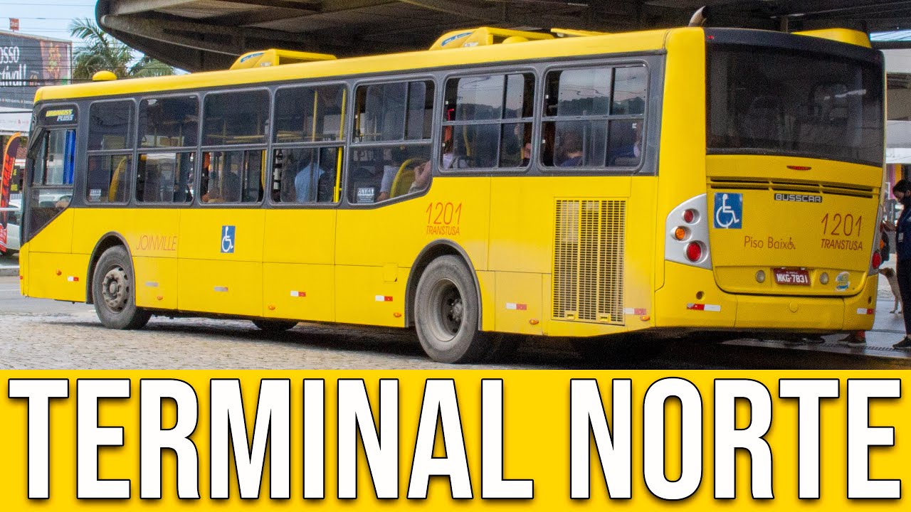 Terminal Norte (Joinville/SC) - Movimentação de Ônibus #560