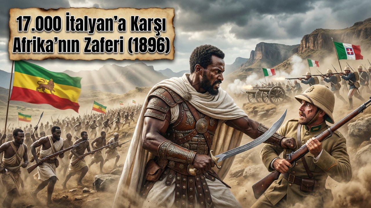 Afrika Ordusu 17.000 Modern İtalyan Askerini Nasıl Yendi | Adwa Savaşı (1896)
