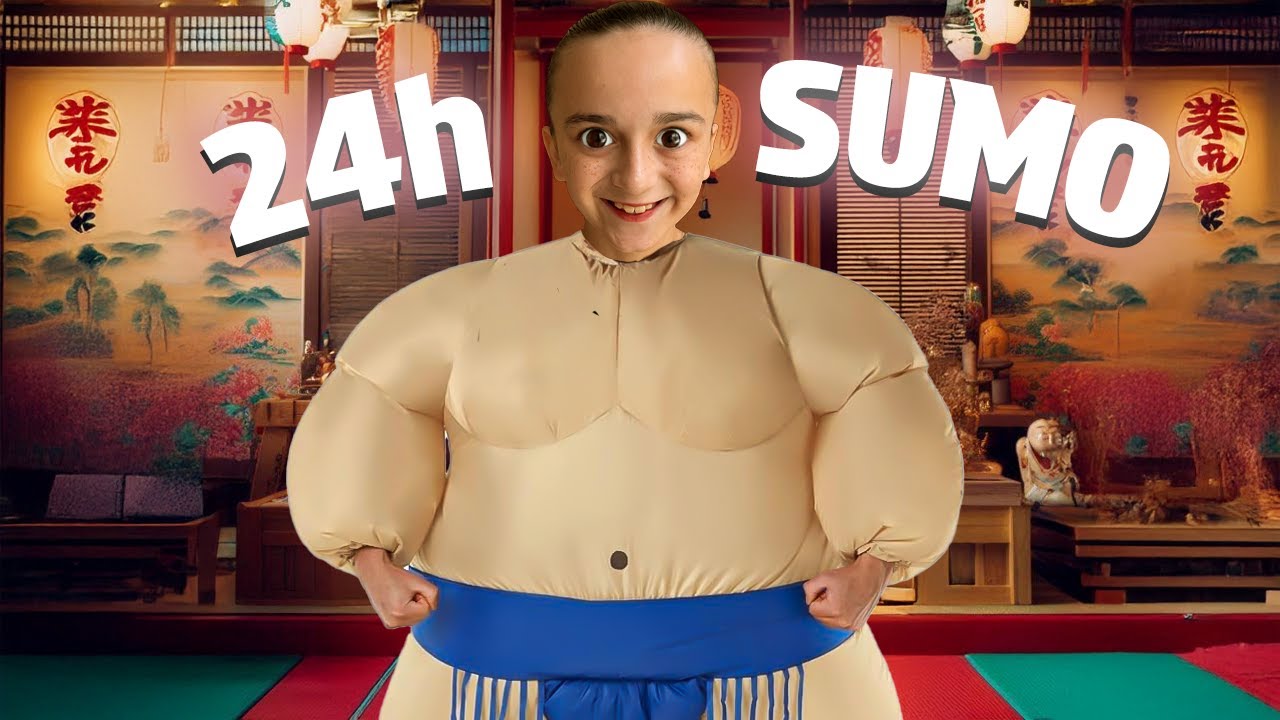 LILO DEVIENT UN SUMO PENDANT 24H ( c’est hilarant)