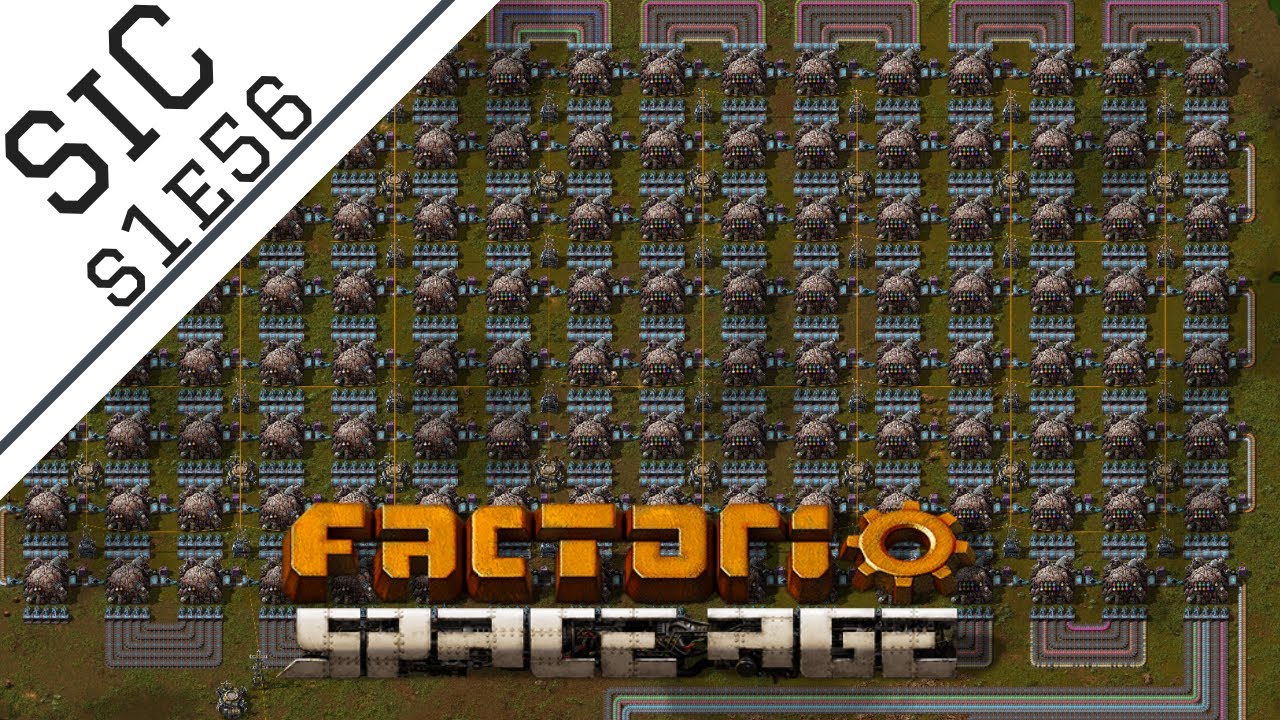 A SiC Play: Factorio - Space Age S1E56: Stack Inserters And Biolabs!
