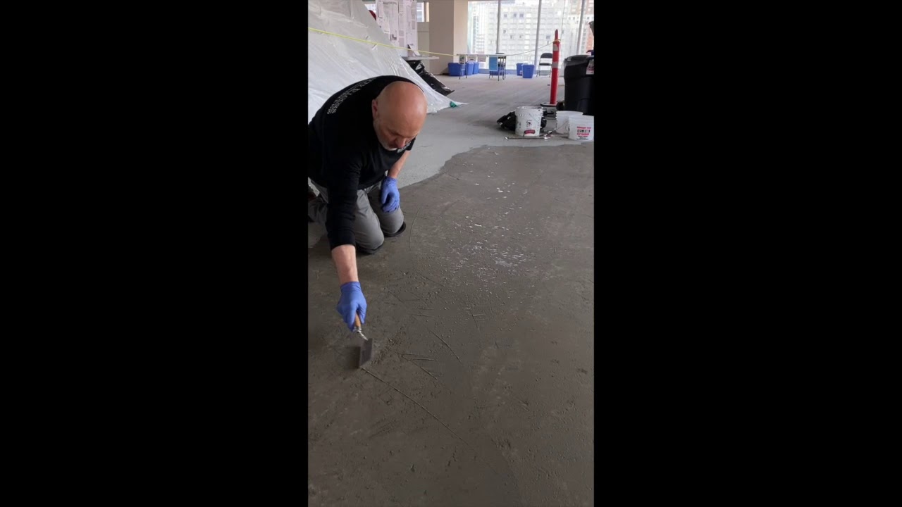 Single Layer Skim Coat Floor Prep