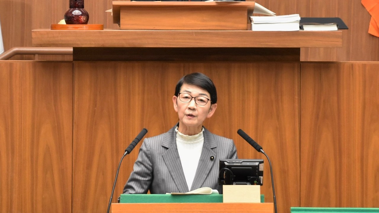 「長野県議会　本会議中継（令和8年2月24日　一般質問②　毛利栄子議員）」