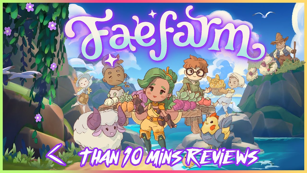 Fae Farm | less than 10 mins review (New Farming Sim for Switch & Steam)