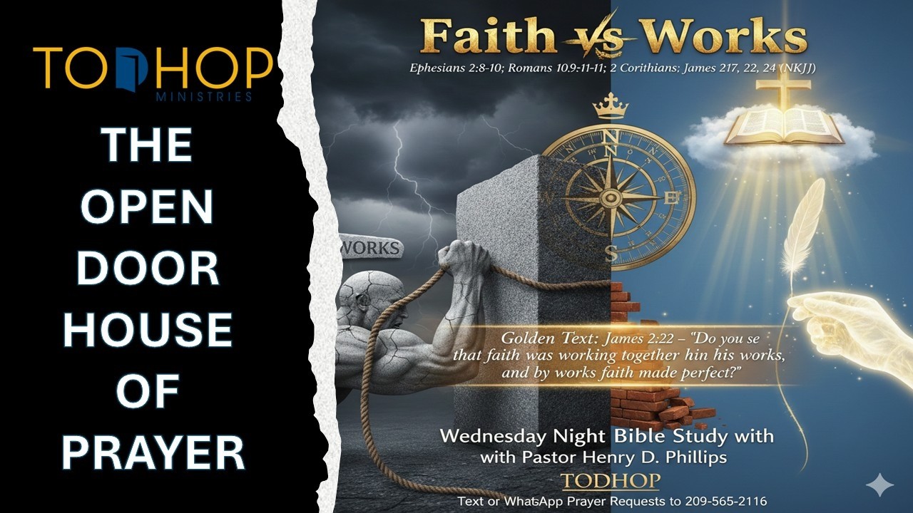 Faith vs Works - Ephesians 2:8-10; Romans 10:9-11; 2 Corinthians 5:10; James 2:17, 22, 24 (NKJV)