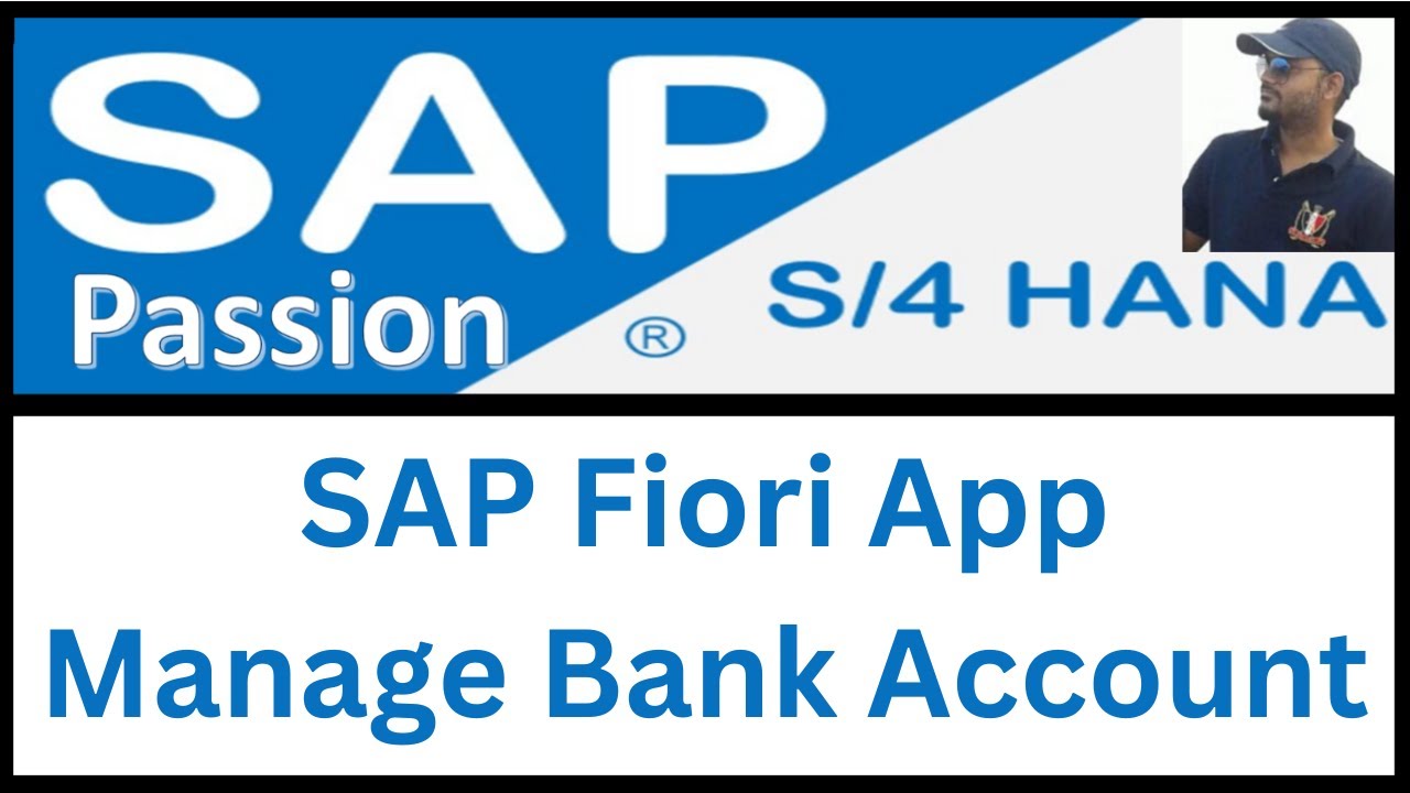 Приложение Fiori — управление банковским счётом | Создание банковского счёта в S4 HANA