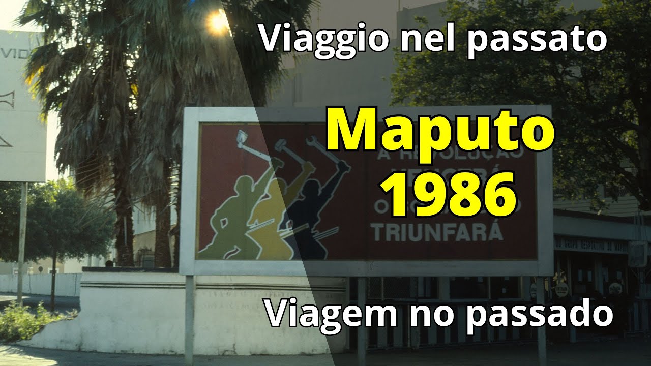 VIAGGIO NEL PASSATO | 5 minutos de emoção | MAPUTO 1986