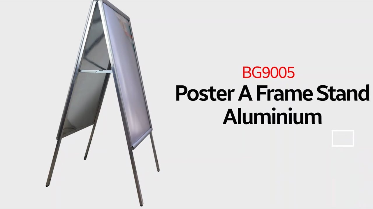 Parrot Products Poster A-Frame Aluminium Stand (BG9005)