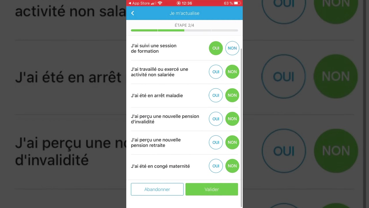 Tuto Actualisation Pole Emploi - EPE/SSB