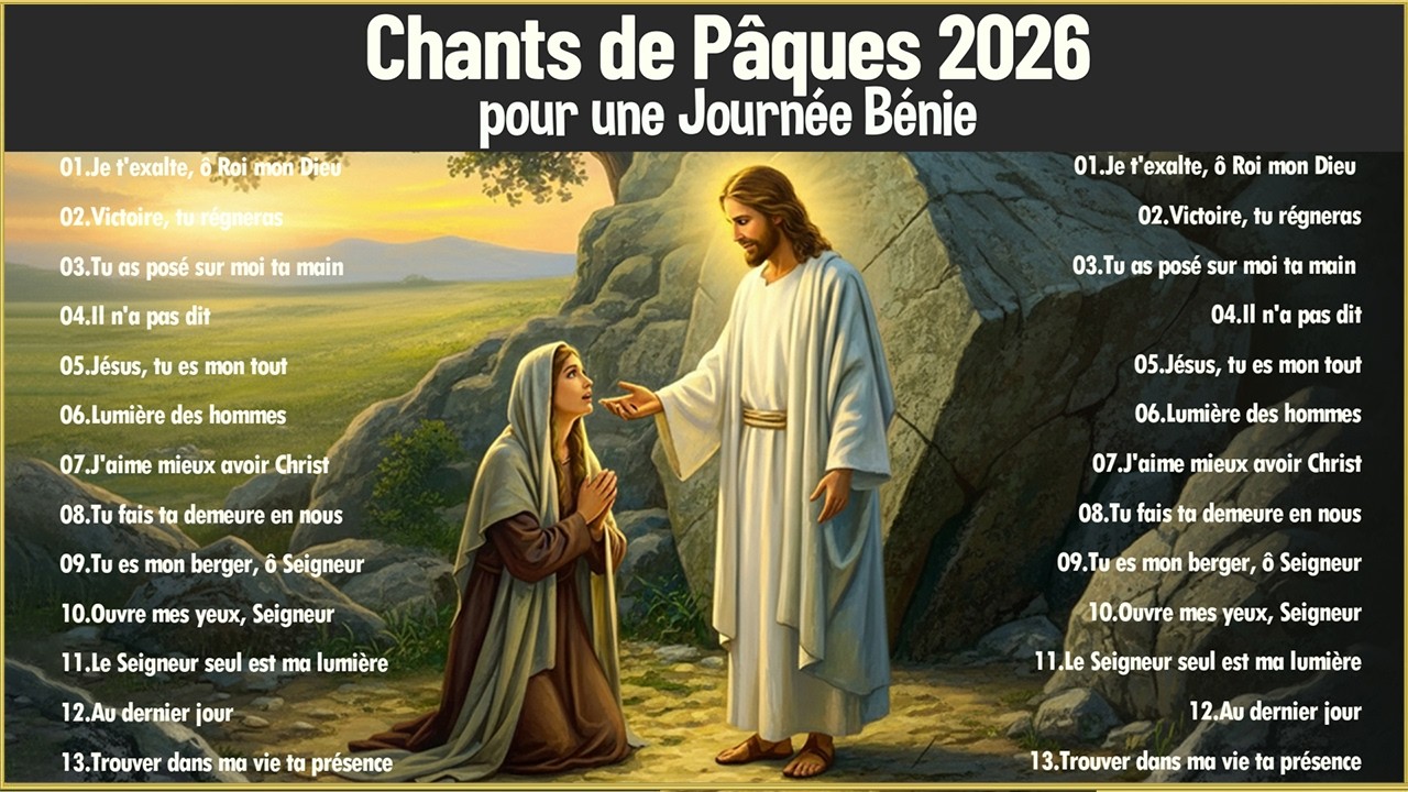 Chants de P&acirc;ques pour une Journ&eacute;e B&eacute;nie | Prier avec le Christ Ressuscit&eacute;