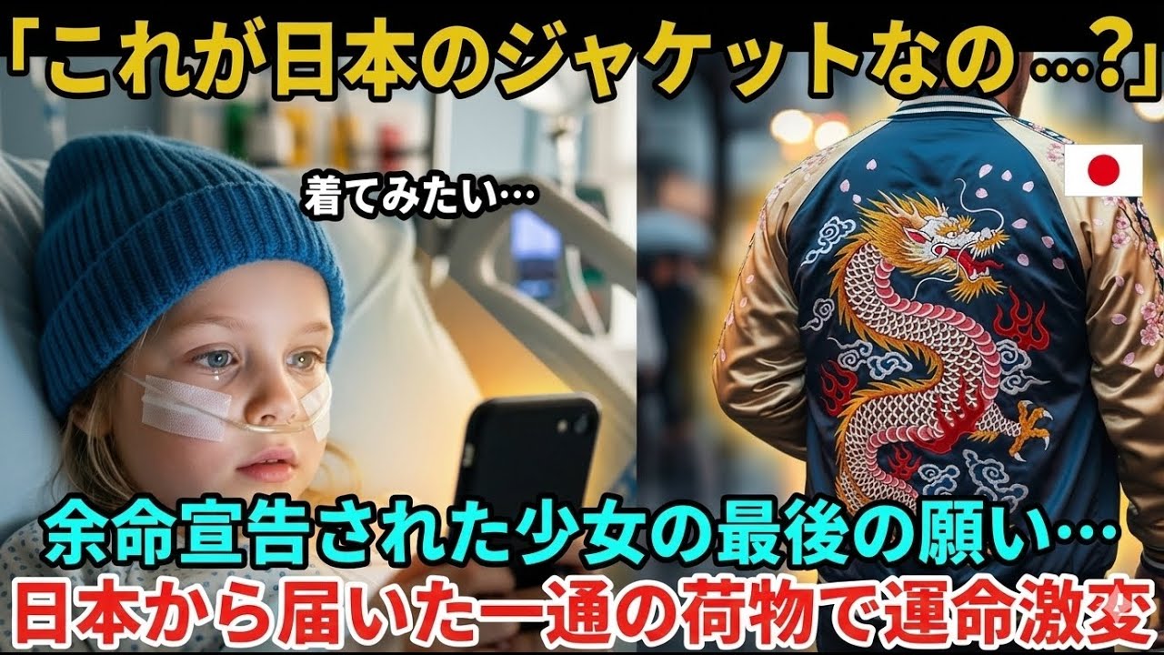 【海外の反応】「これが日本のジャケットなの？」余命宣告された少女の最後の願い。日本から届いた一通の荷物で運命激変