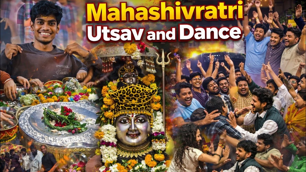 ✨️🔥महाशिवरात्रि उत्सव 2026 अद्धुत नज़ारे और भक्ति माहौल 💝 mahashivaratri utsav and crazy dance 🕺 ♥️ 