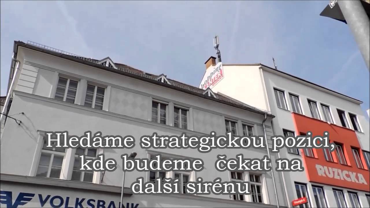 Zkouška sirén - Große Sirenenprobe in Gmünd/Österreich