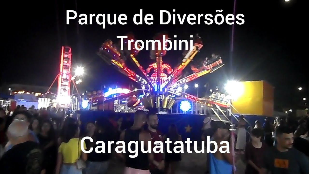 Parque de Diversões Trombini - Caraguatatuba - litoral norte - São Paulo - Brasil