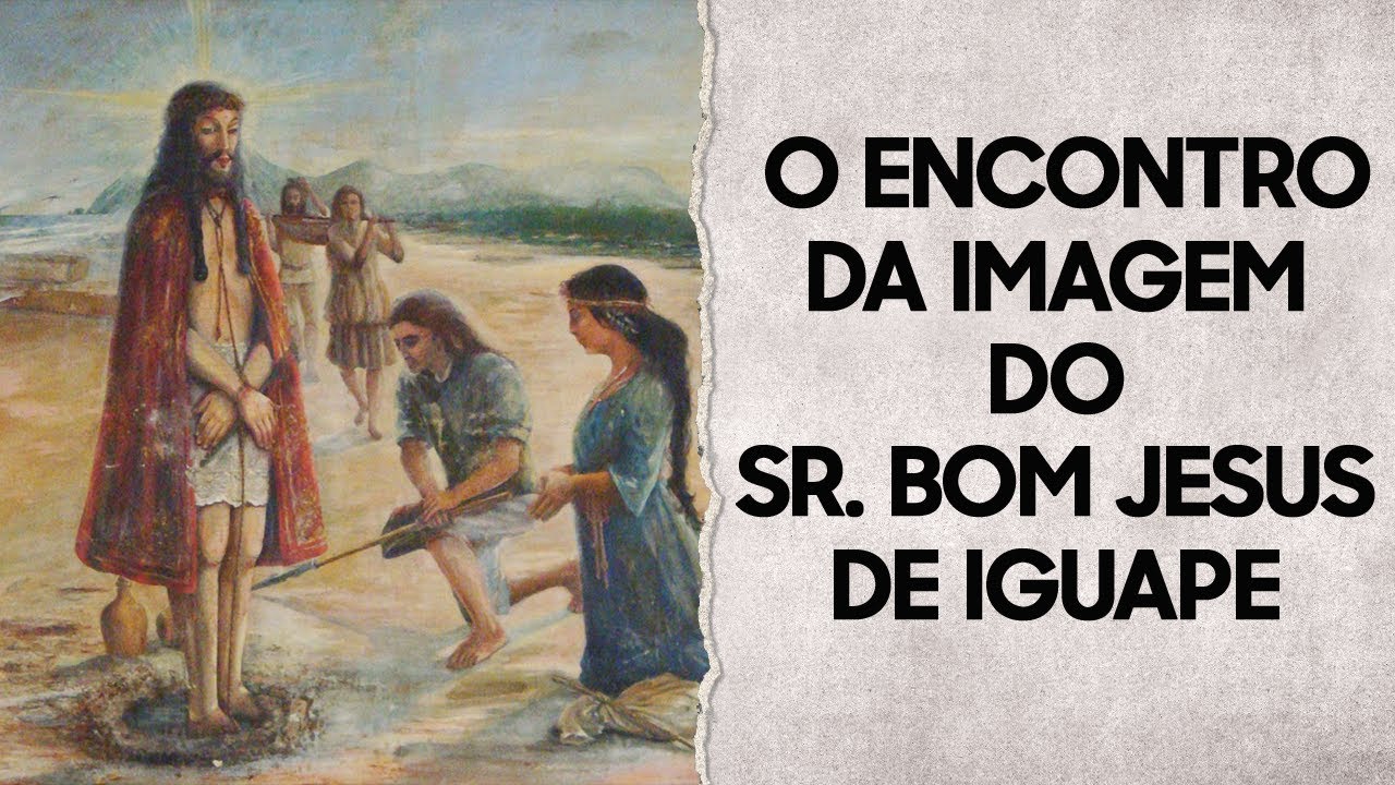 O encontro da imagem do Sr Bom Jesus de Iguape
