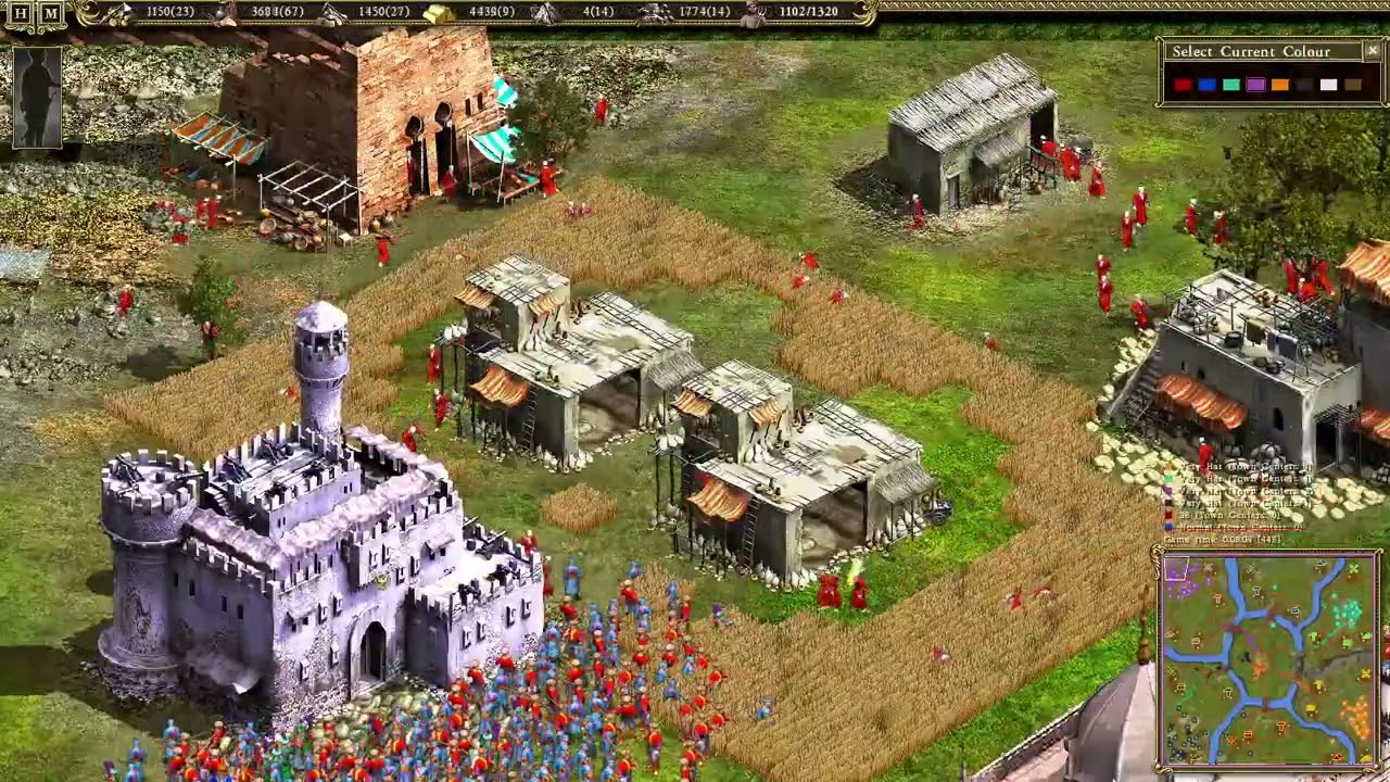 Cossacks 2 - Patched Egypt and Spain ai Vs vanilla Britain and Austria Ai