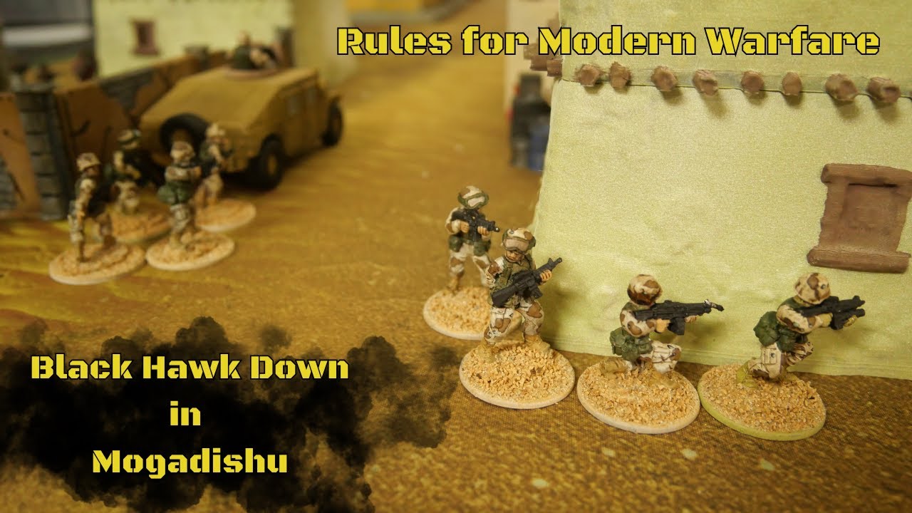 Black Hawk Down, a modern warfare ruleset