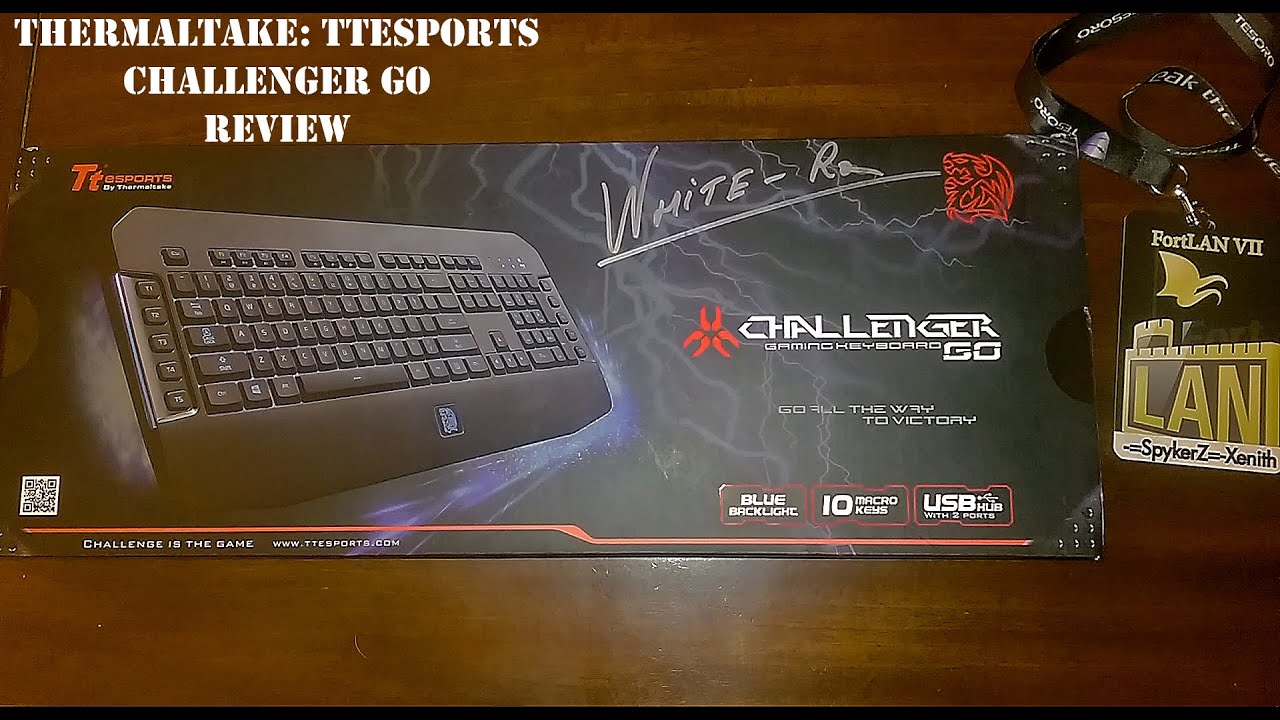 TTesports Challenger GO  Keyboard Review