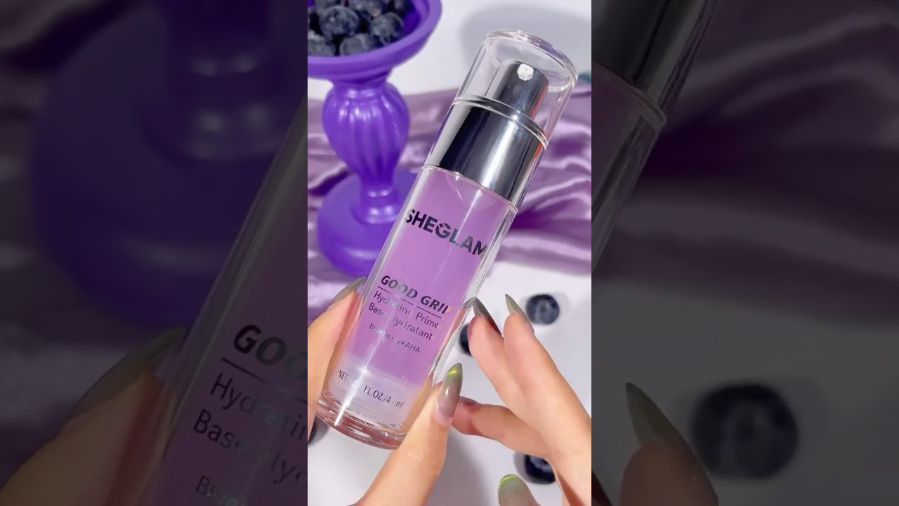 Sheglam Good Grip Hydrating Primer 💜✨ #sheglam #primer #foryou