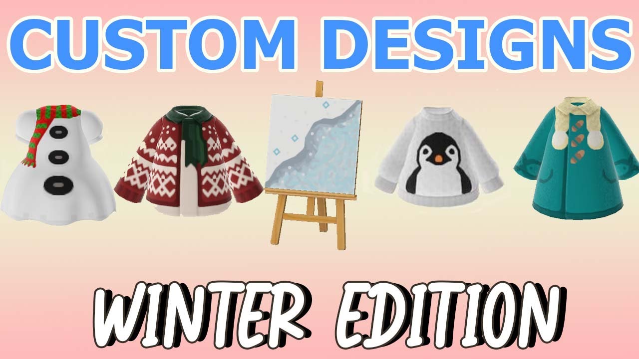 Winter Custom Designs | Animal Crossing: New Horizons