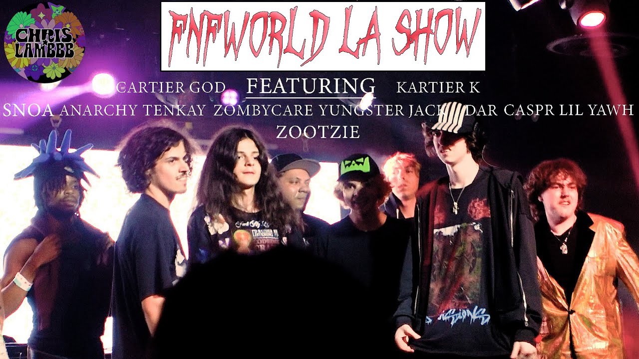 (FULL SHOW) SNOA, ANARCHY, TENKAY, ZOMBYCARE, CASPR, YUNGSTER JACK, ZOOTZIE + MORE for FNF WORLD LA