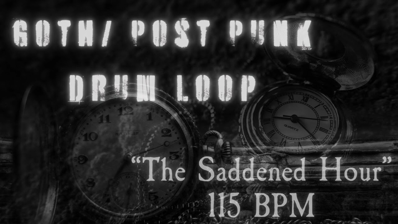Goth / Post-Punk Drum Loop 115bpm  