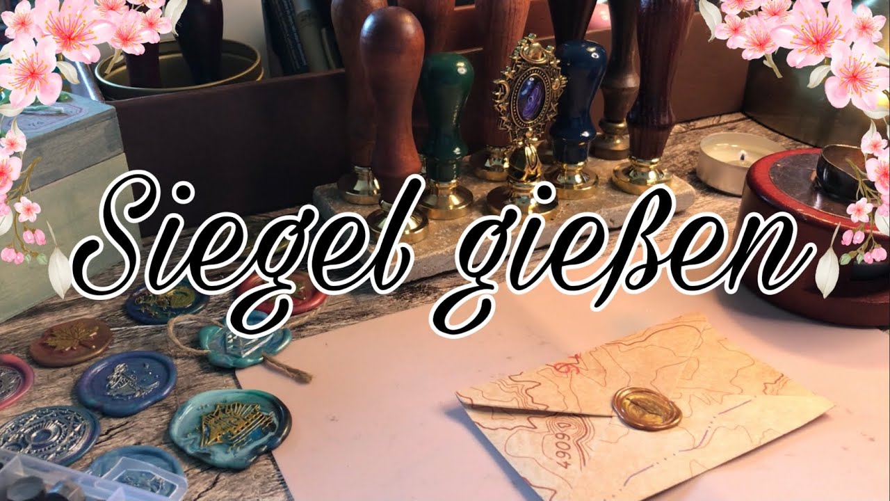 Siegel gießen und Bastelideen mit Siegeln | Puzzle Flake