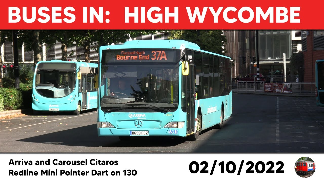 Buses in High Wycombe 02/10/2022