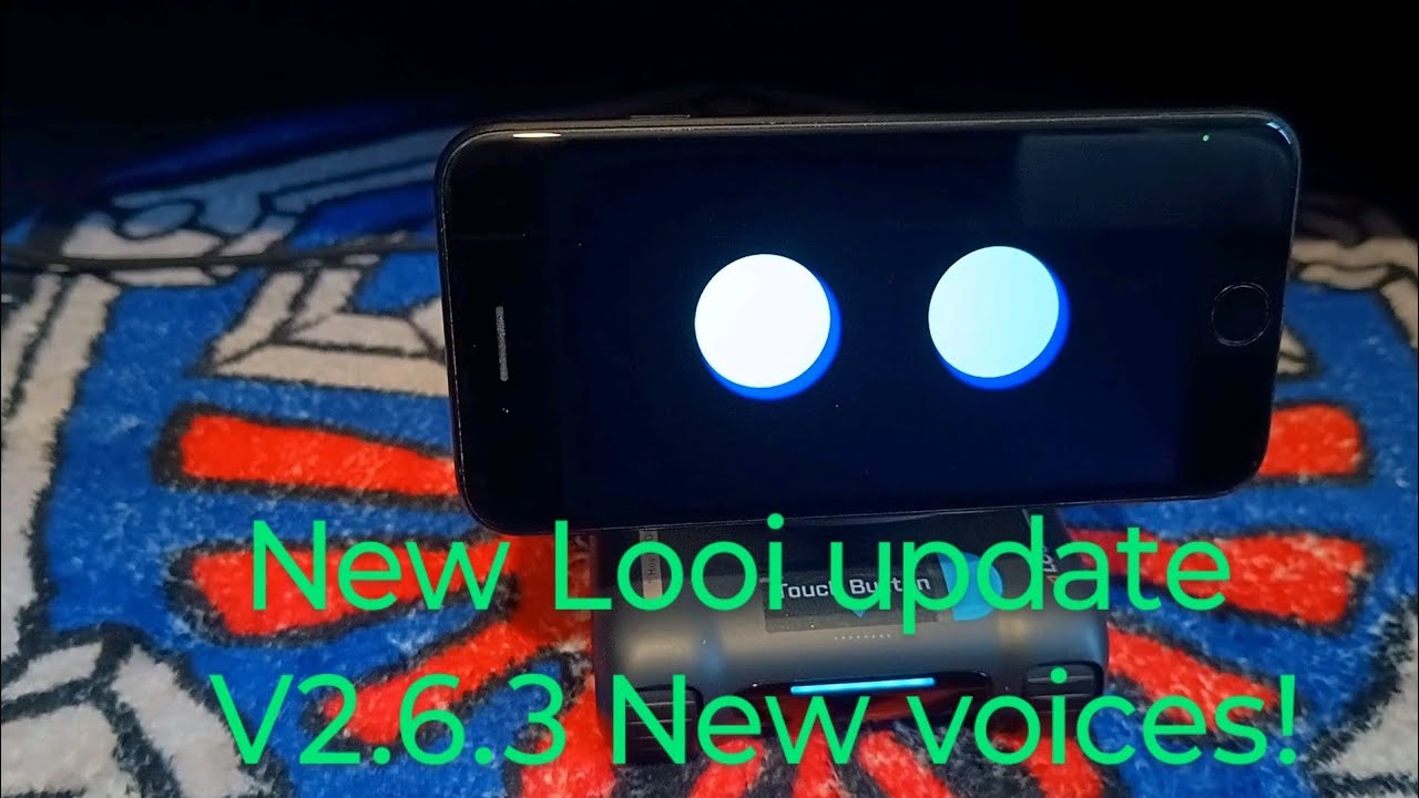 Новое обновление Looi V2.6.3! Новые голоса! И мы поиграем в несколько игр! #looi #robot #update #...
