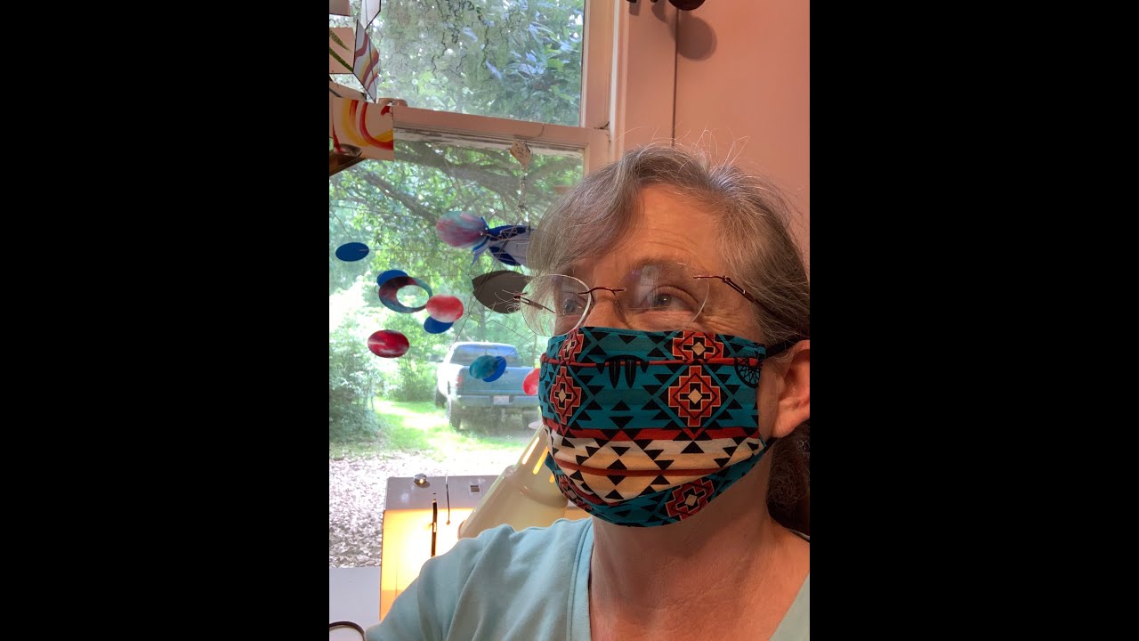 Easy Face Mask With Adjustable Tension - How to DIY