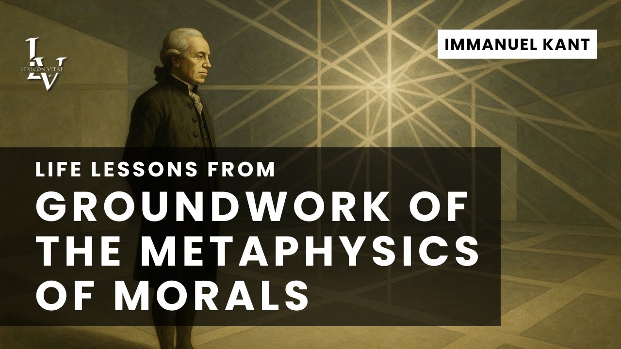 Life lessons from Groundwork of the Metaphysics of Morals by Immanuel Kant
