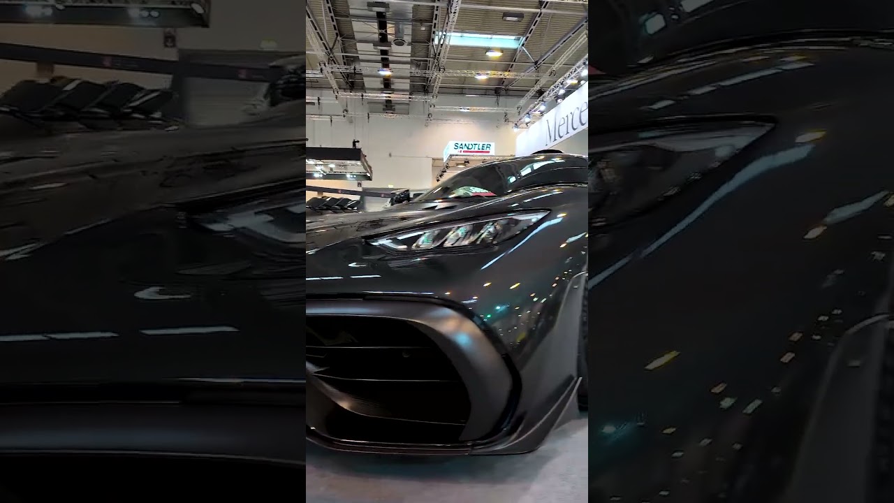 Hypercar alert in Hall 3: ONE was actually part of the Mercedes!#amgone #hypercar #supercar #amg