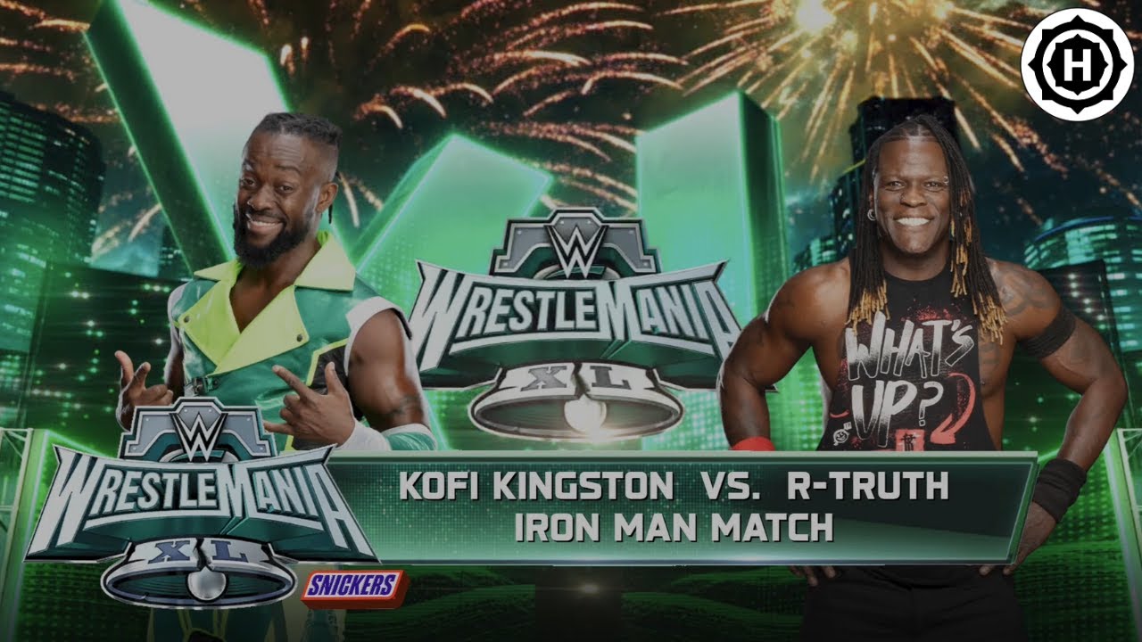 KOFI KINGSTON V/S R-TRUTH | IRON MAN MATCH | WWE