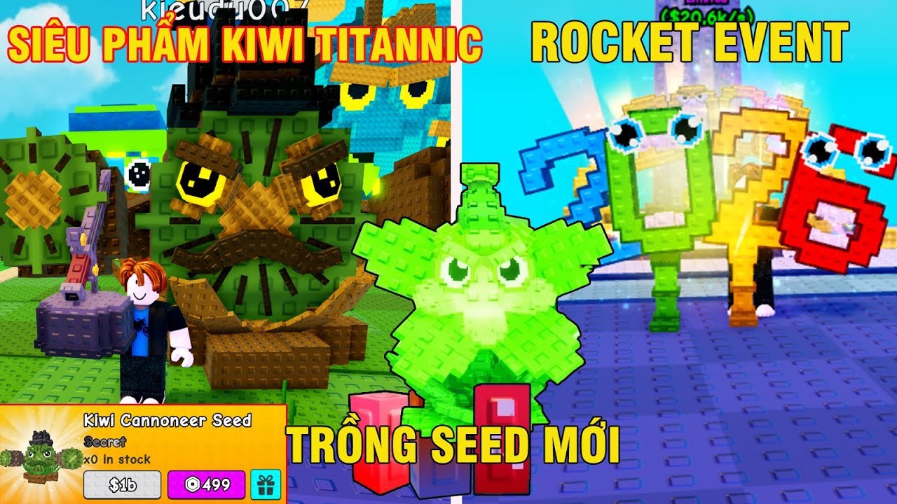 PLANTS VS BRAINROOT| LUCKY BOY DUDAPOET BUG THÀNH CÔNG SIÊU PHẨM KIWI TITANNIC PHÁ ĐẢO UPDATE 2026.