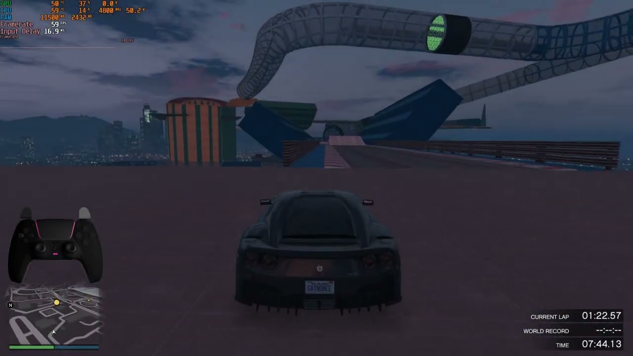 GTA Online - Flavors WR - 2:19.440 (59 FPS)