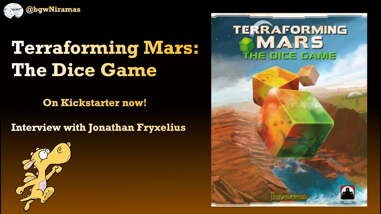 Terraforming Mars: The Dice Game - Interview with Jonathan Fryxelius