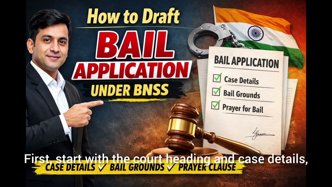 Bail Application Drafting in BNSS- Online Course