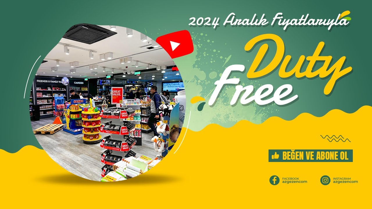 Aralık 2024 SAW (Sabiha Gökçen Hava Limanı) Duty Free Fiyatları