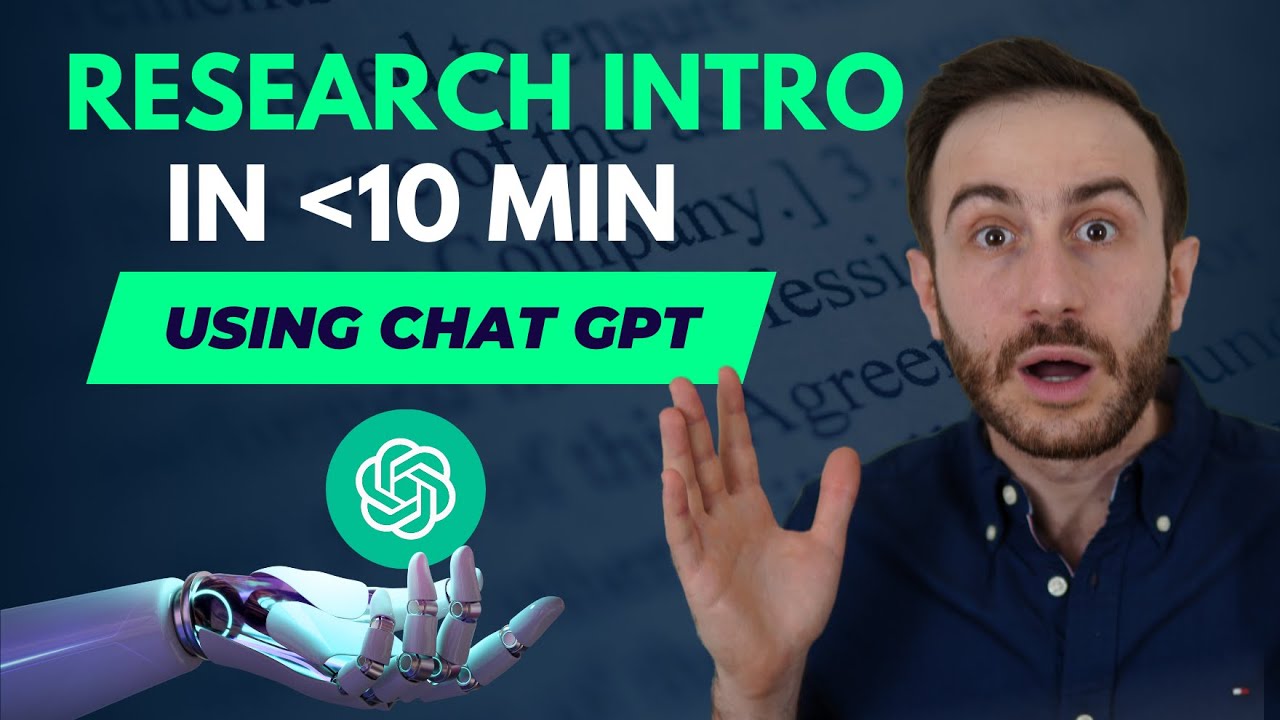 Как написать введение к исследованию с помощью ChatGPT?