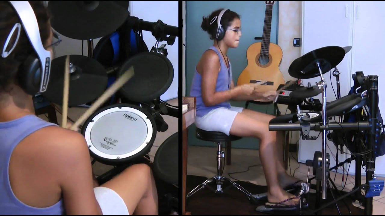 coldplay -  speed of sound  drum cover lisa vianello