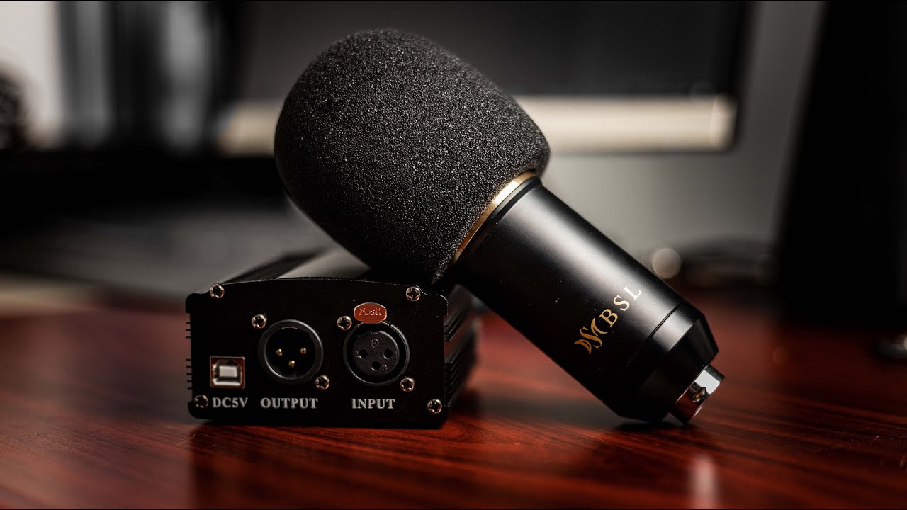 BM 800 Condenser Microphone (Phantom Power VS RAW)