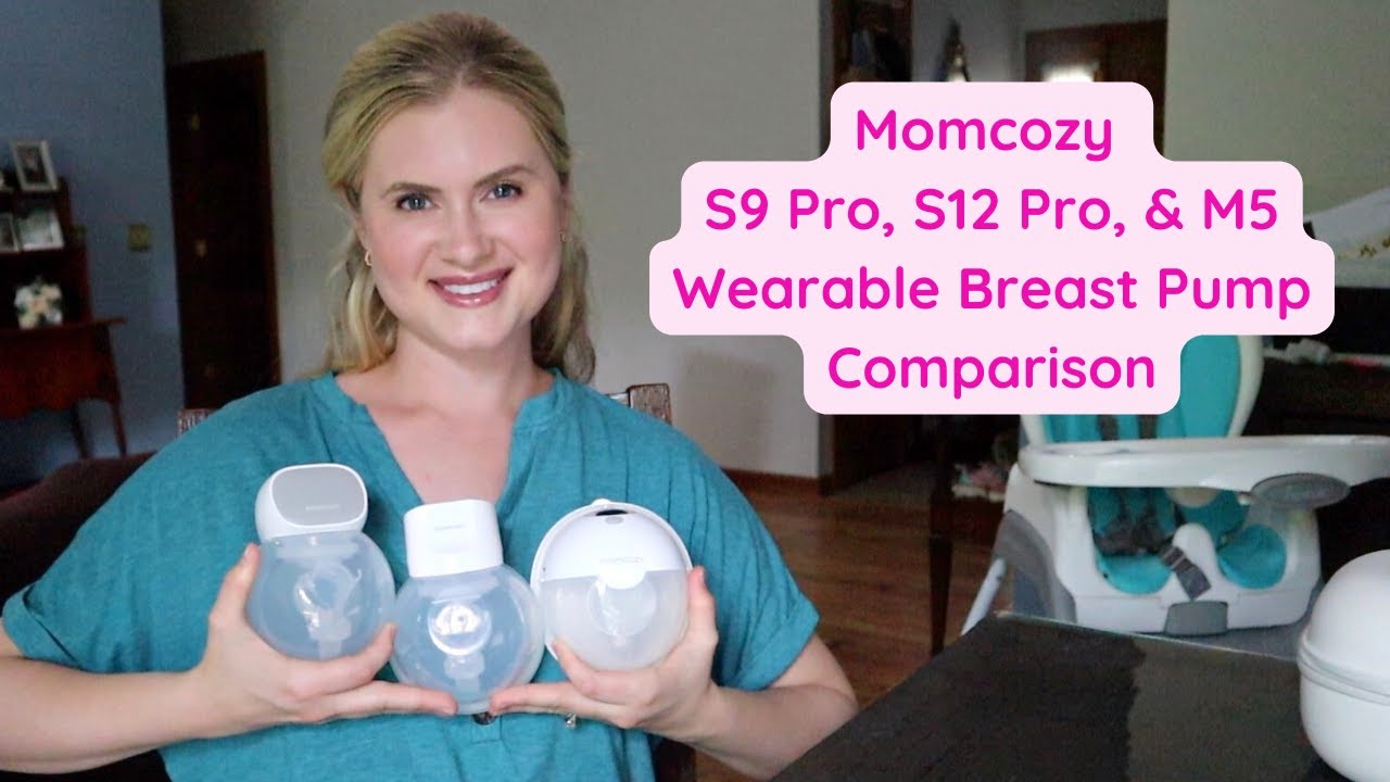 Сравнение носимых молокоотсосов Momcozy S9 Pro, S12 Pro и M5