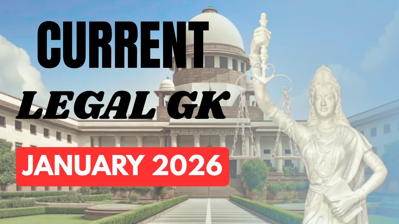 Legal News & Updates January 2026 | Supreme Court, Laws & Key Judgments