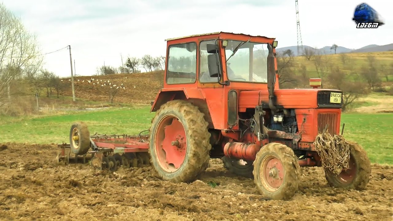 Tractor UTB U650 la Discuit în Bratca