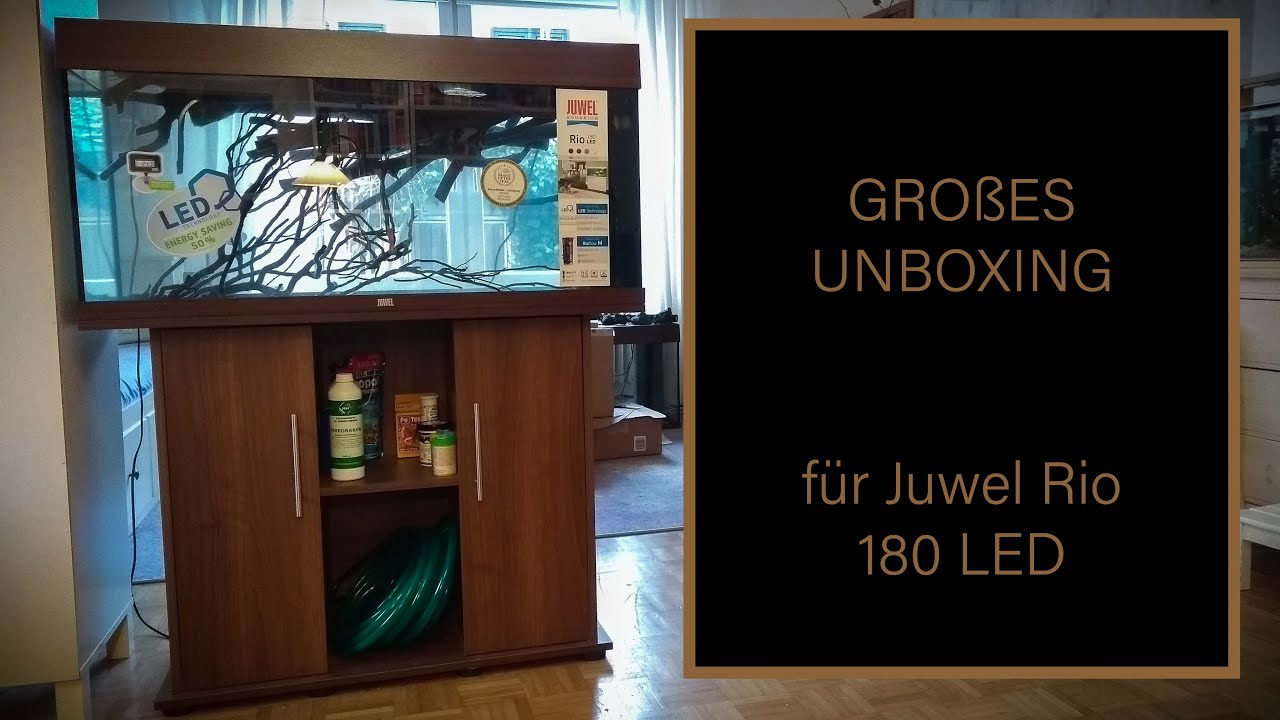 Mein neues Juwel Rio 180 | UNBOXING CO2 Anlage, Soil, ...