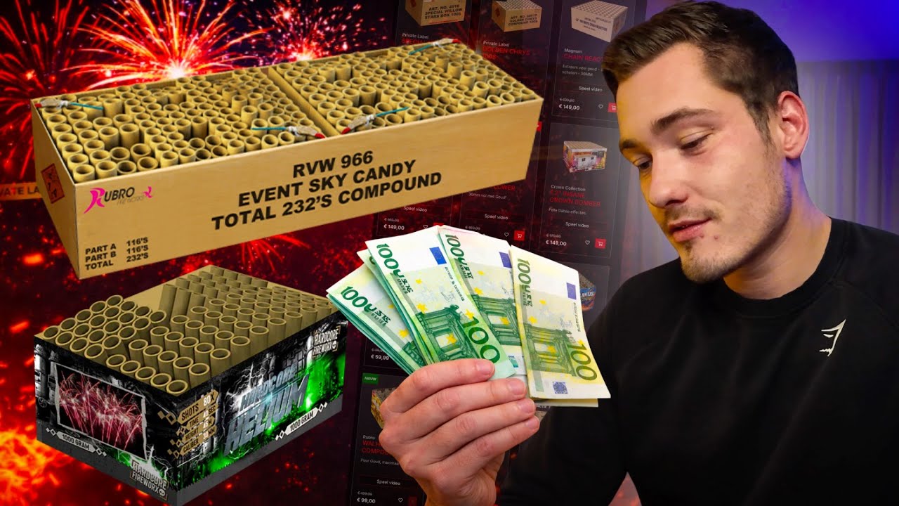 VUURWERK BESTELLEN VOOR OUD EN NIEUW!