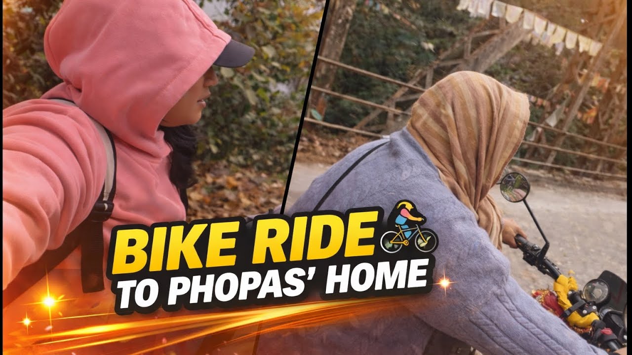 Nana ko bike ma first time ride garay ko || short vlog|| 