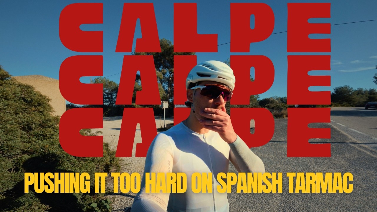 I underestimated a week of cycling in Calpe