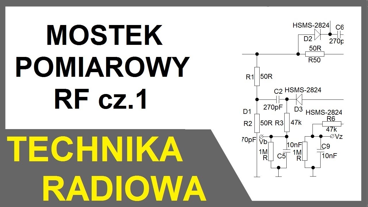 ZIZ - radiowe urządzenia pomiarowe 10-200MHz, mostek pomiarowy RF - cz.1