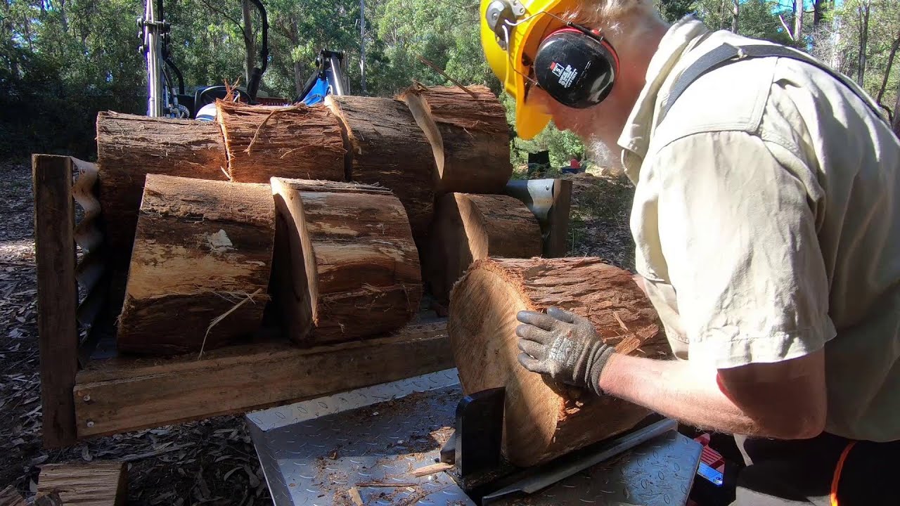 Firewood -the FAST and EASY way.